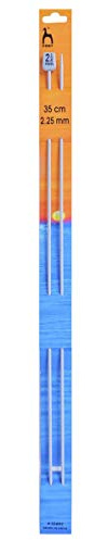 Pony Single Ended Classic Knitting Pins - 35Cm x 2.25mm