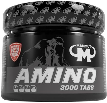 Mammut Amino 3000 Tabs - 300 Stück Dose, 1er Pack (1 x 350 g)