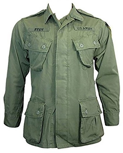 Mil-Tec Homme Us M64 Vietnam Va Veste, Olive, XXL EU