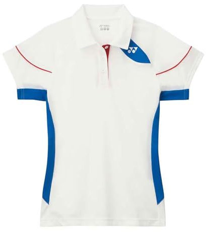 YONEX Damen Poloshirt L2450EX Weiß XL, weiß, XL