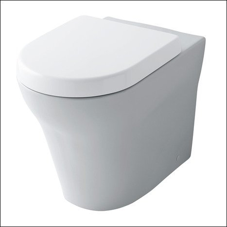 Inodoro TOTO MH, empotrado en la pared, de pie, lavable, 390x624x410mm, CW163Y