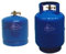 Bombola per gas ricaricabile completa di valvole e rubinetto Da kg. 1