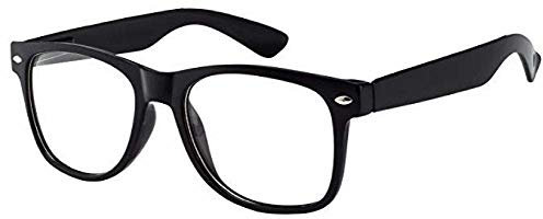BOOLAVARD Nerd Sonnenbrille im Stil Retro Vintage Unisex Brille - 45 Modelle wählbar