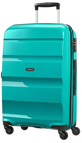 American Tourister Bon Air - Spinner M, Koffer, 66 cm, 57.5 L, Türkis (Deep Turquoise)