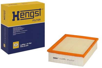 HENGST - Luftfilter E1290L - Luft-Filtereinsatz für KFZ | Hochwertiger Motorluftfilter für Otto- oder Dieselmotor - Schutz für Motoren - Wasserbeständig