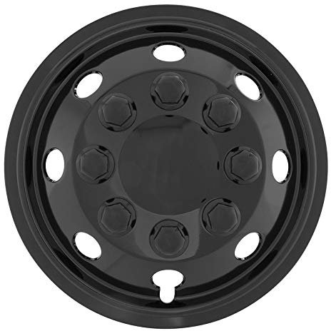 Radkappen Radzierblenden 4 Stück 16 Zoll Schwarz glänzend