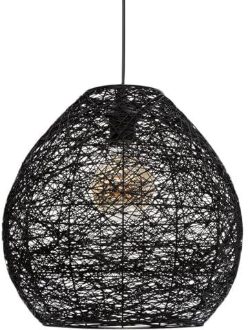 ATMOSPHERA CREATEUR D'INTERIEUR Black Paper Suspension Mona
