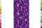 Creativery Tüll 15cm x 9m Glitzer Punkte Lila