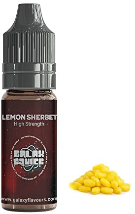 Lemon Sherbet Flavouring - High Strength Food Flavoring - 230+ Flavours -10ml Bottle.