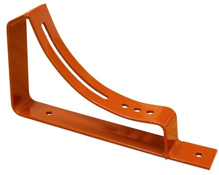 DAPRONA Laufroststütze universal für Dachtritt und Laufrost Ziegelrot 28cm, für Blechdach geeignet, Dachtritte für Schornsteinfeger