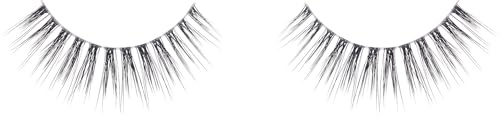 essence Light as a feather 3D faux mink lashes, Nr. 01 Light up your life, schwarz, volumengebend, Expressergebnis, sofortiges Ergebnis, natürlich, vegan, Nanopartikel frei (1g)