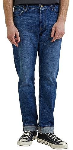 LEE Mens West Jeans, Worn IN, 32/32