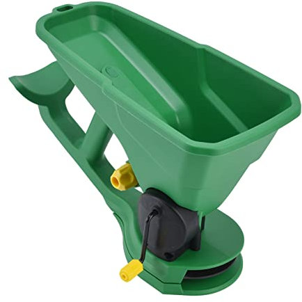 Spandiconcime Portatile da Giardiniere, 1,5 L, 5 Marce, Spargitore Energetico per Semi di Spargitore Portatile a Risparmio per Giardini, Prati, Piccole Aziende Agricole,