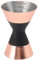 NDNCZDHC Jigger à Cocktail Pour Barman Double Jigger Avec Mesures à L'intérieur, 11/2 Oz 1 Oz Jigger à Cocktail Tasse à Mesurer à Cocktail En Acier Inoxydable(Cuivre)