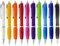 StillRich® ergonomisches hochwertiges Kugelschreiber Set | 10 Stück | Farbe mehrfarbig | einfaches & weiches Schreiben | blauschreibender Kugelschreiber in verschiedenen Farben