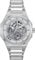 HUGO Multi Zifferblatt Quarz Uhr für Herren Kollektion #Grail Skeleton mit Silbernes Edelstahlarmband - 1530377
