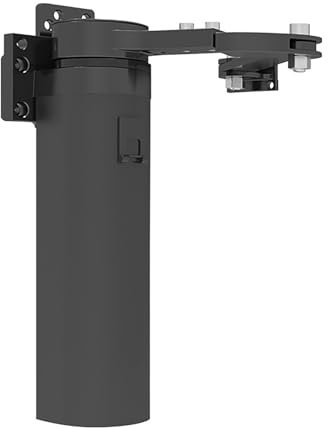 STWBHW Kit d'ouvre-Porte Automatique, ouvre-Porte latéral, ouvre-Porte et Ferme-Porte, Ferme-Porte électrique Robuste et étanche de 300 kg for Cour extérieure, Ouverture de Porte à Bras incurvé