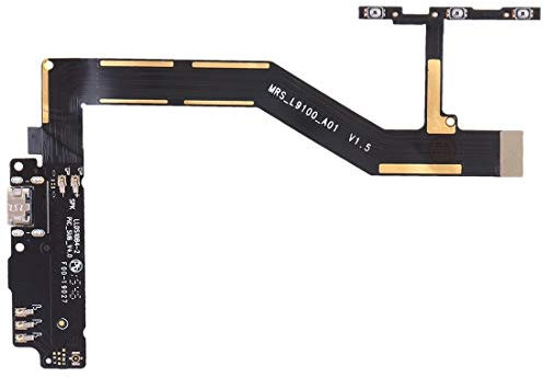 JHJJ AYSMG de Carga Junta Port + Placa Base Flex Cable + Power botón de Volumen y botón de Cable Flexible for el B-Q Aquaris M5