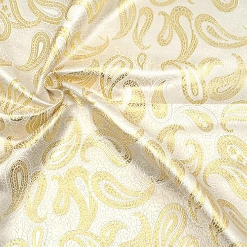 STOFFKONTOR Sweatshirt Baumwollstoff Stoff Meterware Creme-Weiss