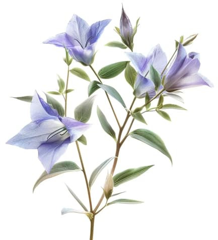 150 Large Flowered Campanula Seeds (Platycodon grandiflorus azul) - SemiSauvage Permaculture