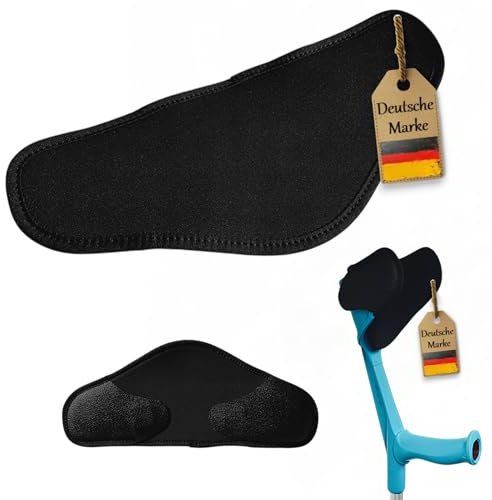Armschalenpolster für Krücken von FabaCare, Softgriff Magic-Soft, Unterarmgehstütze, Softgrip, Standartgriff, Gehhilfenpolster, Gehstützen Polster, Unterarmkrückenpolsterung, Unterarmkrücke Polster