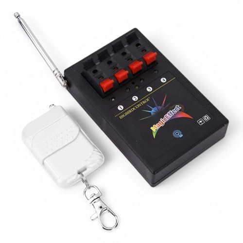 Centralina Pirotecnica, Accenditori Pirotecnici, Centralina Fuochi Pirotecnici, Fuochi Artificio Interruttore di Telecomando, l'accensione di Fuochi d'artificio Senza Fili per Giardino Domestico