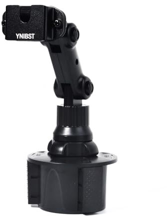 YNIBST Portabicchieri Radio Mount Speaker Microfono Holder CB Radio Mic Hanger per Motorola Midland BaoFeng Yaesu Handheld Radio a 2 vie