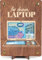 Kreative Gutscheinverpackung für Laptop - XL Geldgeschenk aus Holz inkl. Ständer | Laptop - Idee für Technik-Begeisterte, Lustige Laptop-Geldgeschenke, Neuer PC