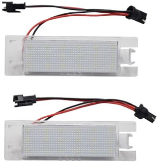 Fouedy LED Kennzeichenbeleuchtung Lampen für Opel Astra H J K Corsa Zafira Insignia Vectra Meriva Adam oder Opel