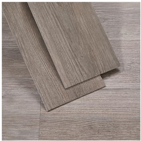 INMOZATA Floor Tiles Self Adhesive, 36-Pack, 5.02 Sq M Coverage, 91.5cm x 15.2cm Wood Plank, 2mm Thick Waterproof Peel and Stick Flooring for Kitchen, Bathroom, Bedroom, Living Room(Brown oak)
