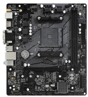 Gaming Motherboard Fit For ASRock B550M-HDV Motherboard AM4 B550 PCIe 4.0 DDR4 4733MHz 64GB For Ryzen5600G 5800X3D APU Micro-ATX