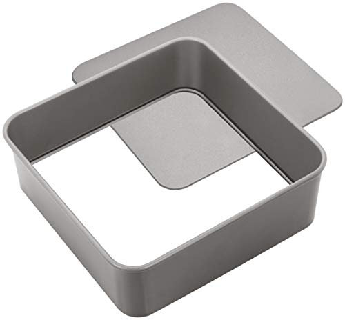 Judge Non-Stick Square 9 Cake Tin with Loose Base, Dishwasher Safe 23cm x 23cm x 8cm - 5 Year Guarantee