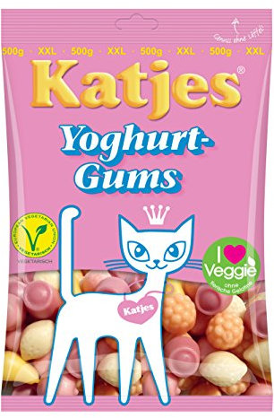 Katjes Yoghurt Gums, 2-er Pack (2 x 500 g)