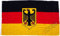 Alemania Bandera ceremonial con Águila -Grande Formato 250 x 150 cm resistente a la intemperie Bandera