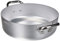 Pentole Agnelli ALMA10628 Sartenes de aluminio profesional de 3 mm, cacerola baja con 2 asas, 6.4 L
