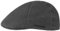 Stetson Texas Coppola in Cotone Uomo - Berretto Piatto Cappello Cotton cap con Visiera Primavera/Estate - S (54-55 cm) Nero