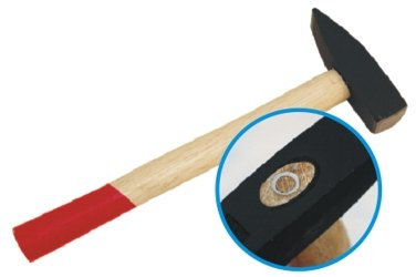 Schlosserhammer mit Holzstiel, 1500g
