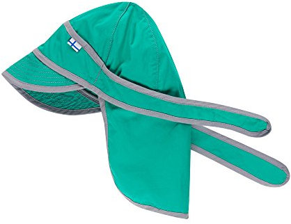 Finkid Varjella Emerald Storm Kinder Sommermütze Piraten Südwestester mit verlängertem Nacken und UV-Schutz