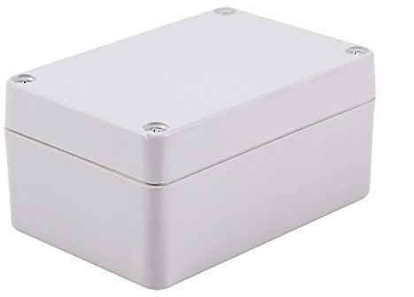 Abzweigdose, Akozon Elektroinstallation Anschlussdose Wasserdichte Kunststoffgehäuse Freien Gehäuse Projektkasten Instrumentenkoffer Junction Box DIY Stromverteilung Zählerkasten(100x68x50mm)