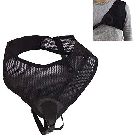 MILAEM Bogenschießen Nylon Brustschutz Schützen Schießen Jagdzubehör Linke Rechte Brust (Linke Brust)