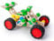 A ALEXANDER 2156 Constructor Junior 3 in 1 Set Buggy Fahrzeug Bausatz, 90 Teile Holzbaukasten Auto, Experimentierkasten mit Holz und Kunststoff Elementen, Konstruktionsspielzeug für Kinder ab 4 Jahren