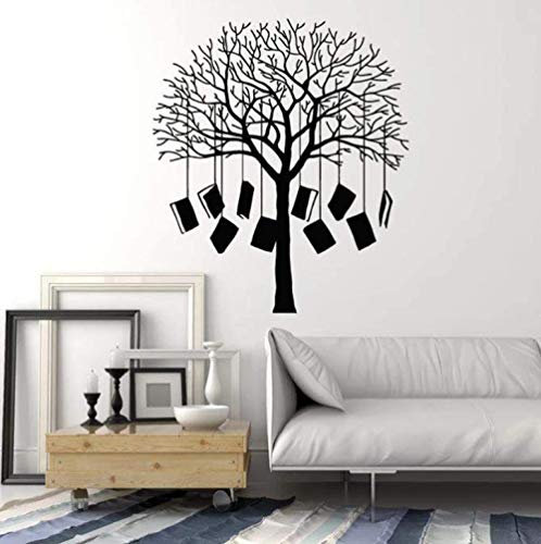 Wandaufkleber Wandtattoos Tapeten Bücher Baum Aufkleber Home Library Leseecke Schule Klassenzimmer Buchhandlung Dekor Glas Aufkleber Kunst Wandbild 57X65Cm