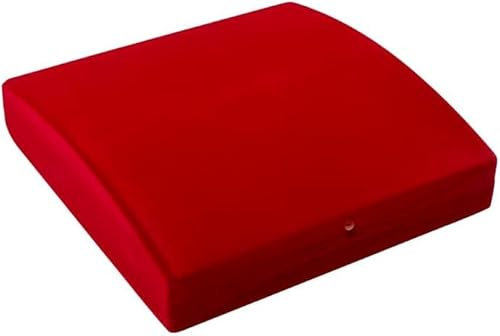 Luxury Red Velvet Large Set Box, Necklace,Collaret Box, Pendant Earring, Ring Box, Universal Large Jewellery Box for Birthdays, Proposals, Gifts, Jewellery Display Stotage Box (1)