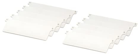 AvosDim.com stores, rideaux, moustiquaires Lot 10 Plaques lestage Store californien 89 et 127 mm - Store lamelle Vertical (127 mm)