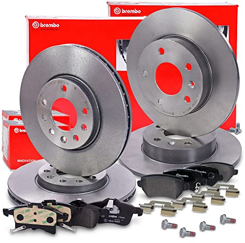 BREMBO Coated Disc Line Bremsenset inkl. Bremsscheiben Vorne Ø 280 mm | Kompatibel mit: CHEVROLET ZAFIRA, OPEL ASTRA G Cabriolet, ASTRA G Caravan, ASTRA G CC, ASTRA G Coupe, ASTRA G Stufenheck