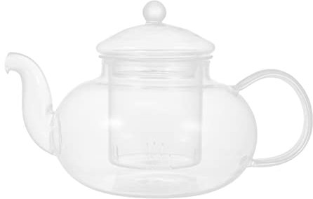 Tetera Con Filtro Vidrio Tetera Con Colador Pava Tetera Transparente Para Estufa Tetera Cuadrada De Cristal Grande Infusores De Té Para Té Suelto Tazas De Te Calentador Japón Mujer