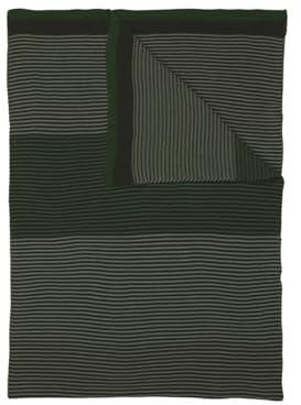 PiP Studio [W] Blockstripe Throw Green 130x170, 1 Überwurf