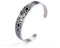 SIPURIS Keltischer Knoten Armband Wikinger Triskelion Dreifach Spirale Triskele nordischer Edelstahl Nordischer Armreif Verstellbare offene Manschette Armband Armreif Amulett Schmuck Geschenke