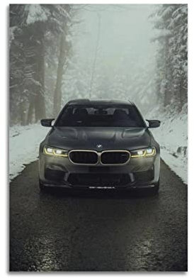 Sportwagen-Poster für BMW M5 F90 Rennwagen, dekoratives Gemälde, Leinwand, Wand- und Kunstbild, Familien-Schlafzimmer, Dekoration, 30 x 45 cm