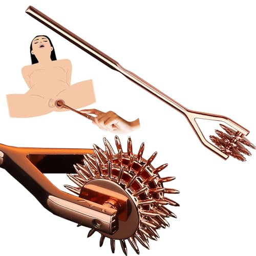 Nervenrad Sex Federkitzler Nadelrad Flirten für Paar Exquisite Nervenräder Nervenrädchen nach Nadelroller Sexspielzeug Frau